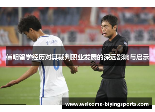 傅明留学经历对其裁判职业发展的深远影响与启示